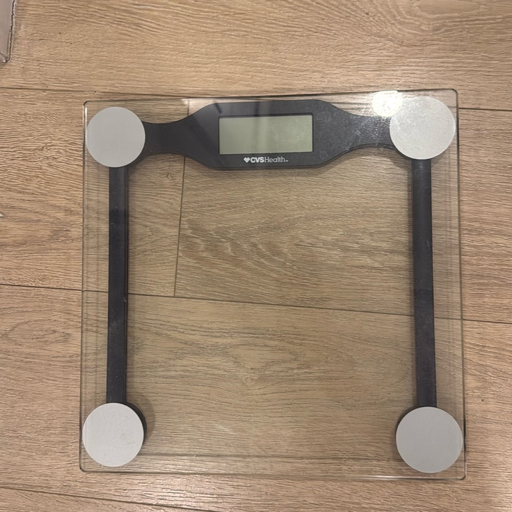 CVS Health Digital Body Scale Digital Display Safety Glass To 400 lbs